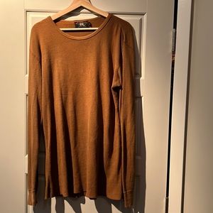 RRL waffle knit sweater